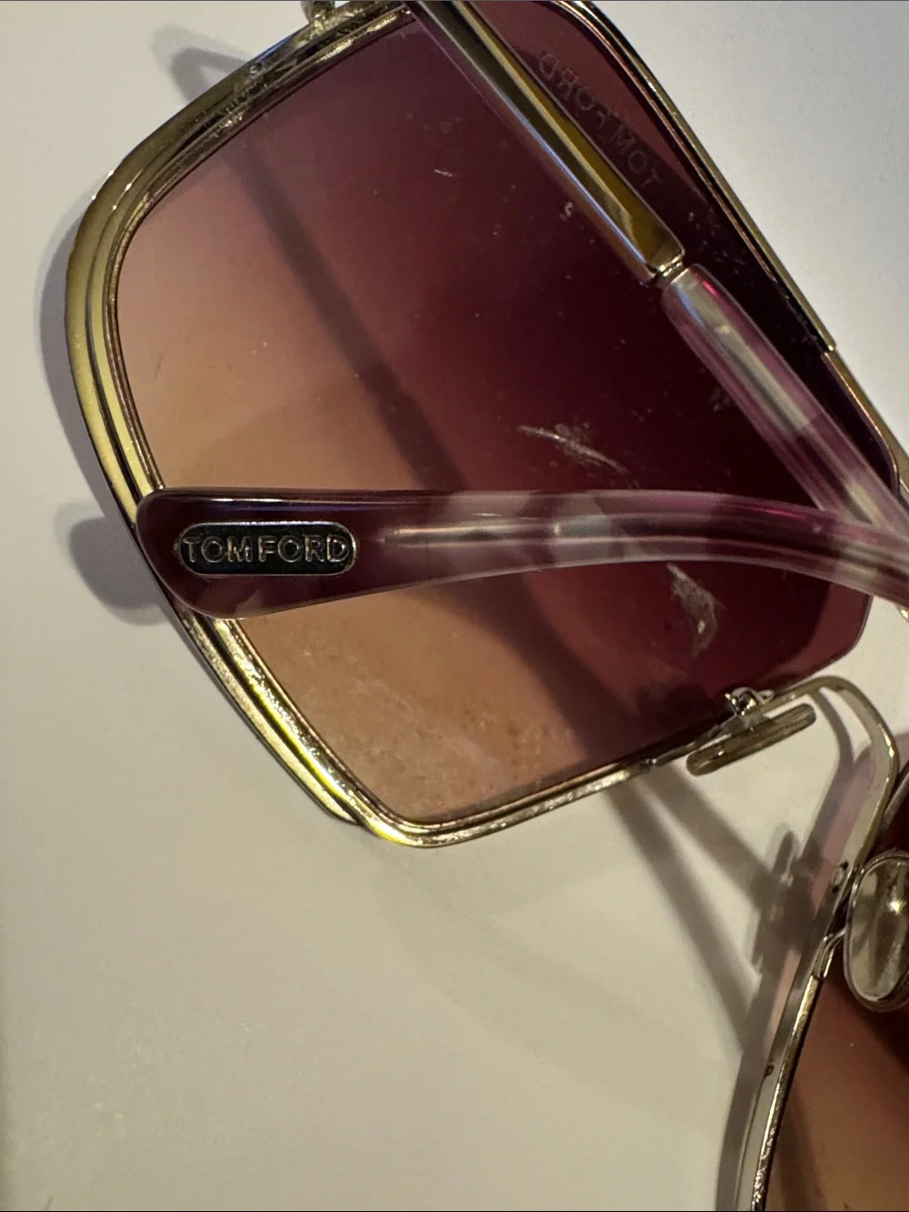 Tom Ford Warren Aviator Sunglasses